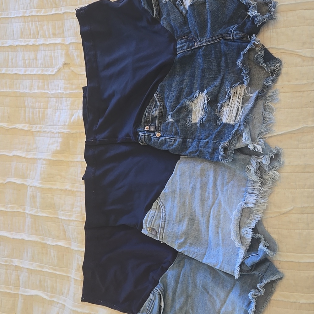Pinkblush Maternity Jean Shorts